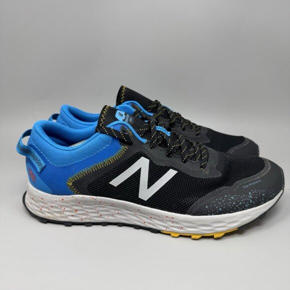 New Balance 4E X-Wide Mens 12 Fresh Foam Arishi Trail V1 Running Shoe Black Blue main image 5